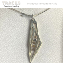Load image into Gallery viewer, Map of Palestine Pendant Necklace