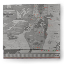 Load image into Gallery viewer, Map Of Palestine Cashmere Shawl by ANZ Clothing