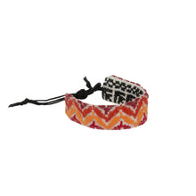 Load image into Gallery viewer, Keffiyeh Embroidered Bracelets By SEP | Set Of 2