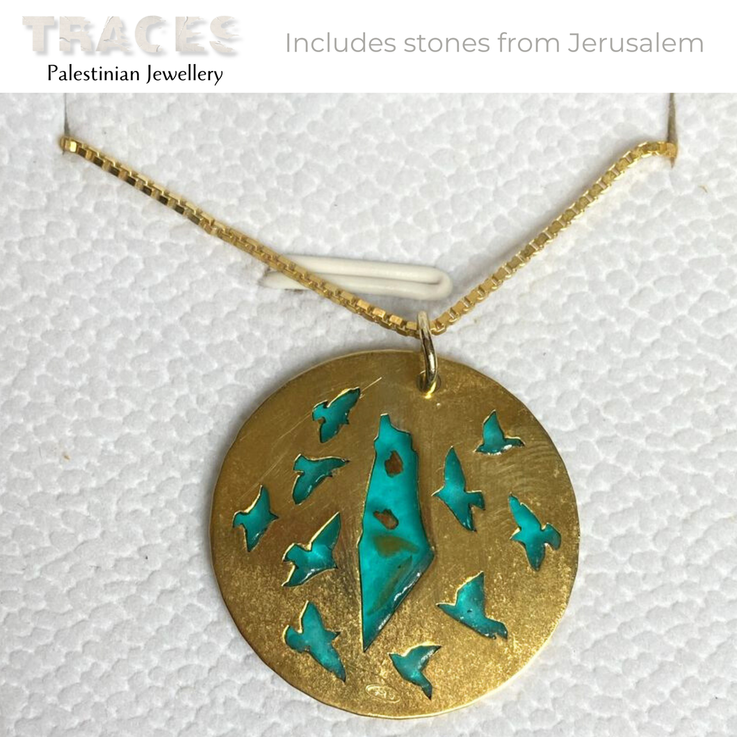 Gold-plated Silver Return Pedant Necklace