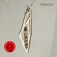 Load image into Gallery viewer, Map of Palestine Pendant Necklace
