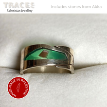 Load image into Gallery viewer, Silver Palestinian Ring
