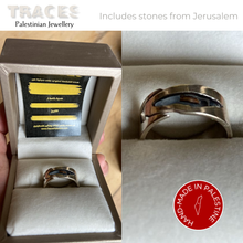 Load image into Gallery viewer, Silver Palestinian Ring
