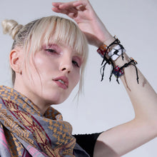 Load image into Gallery viewer, Keffiyeh Embroidered Bracelets By SEP | Set Of 2
