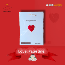 Load image into Gallery viewer, Make a wish card (wishing for Palestine)

